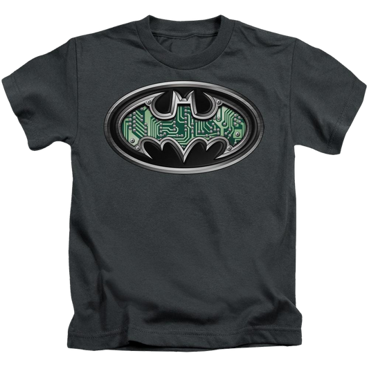DC Batman Circuitry Shield - Kid's T-Shirt