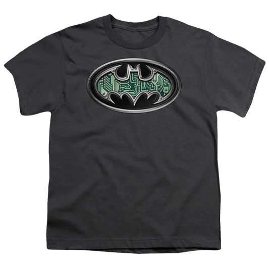 DC Batman Circuitry Shield - Youth T-Shirt