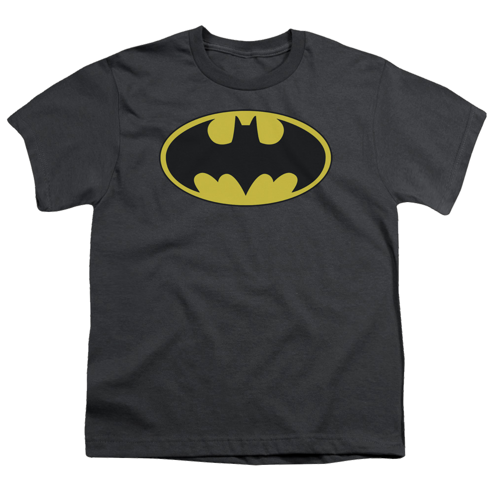 DC Batman Classic Bat Logo - Youth T-Shirt