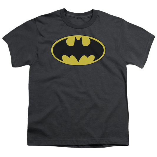 DC Batman Classic Bat Logo - Youth T-Shirt