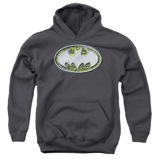 DC Batman Circuits Logo - Youth Hoodie