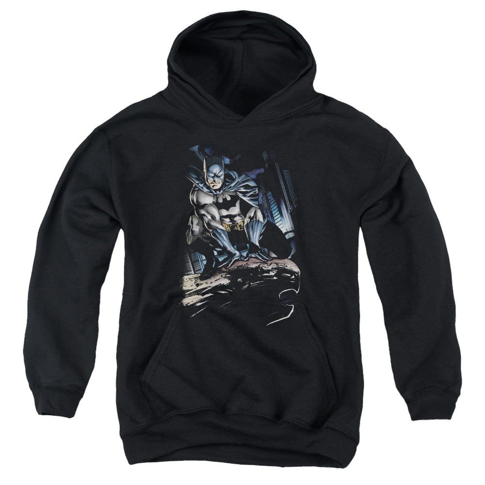 DC Batman Perched - Youth Hoodie