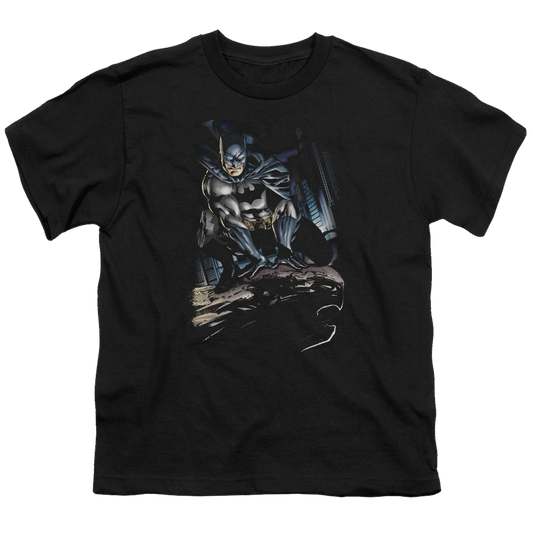 DC Batman Perched - Youth T-Shirt