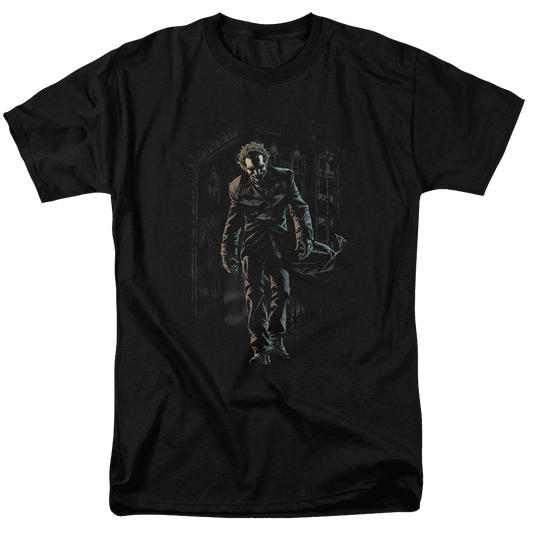 Batman Joker Leaves Arkham - Men's Regular Fit T-Shirt