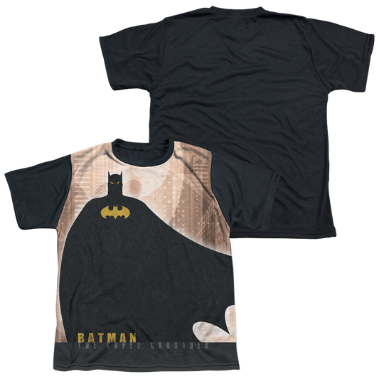 DC Batman City Crusader - Youth Black Back T-Shirt