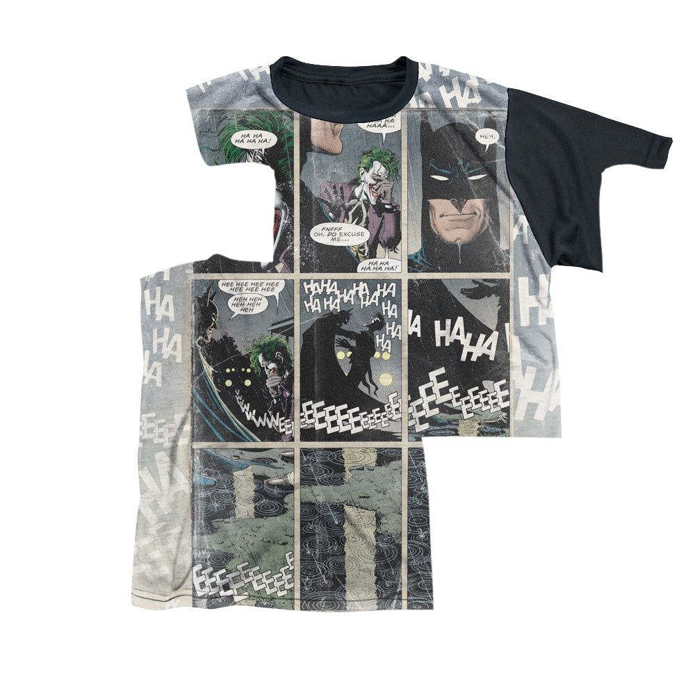 DC Batman Last Laugh - Youth Black Back T-Shirt