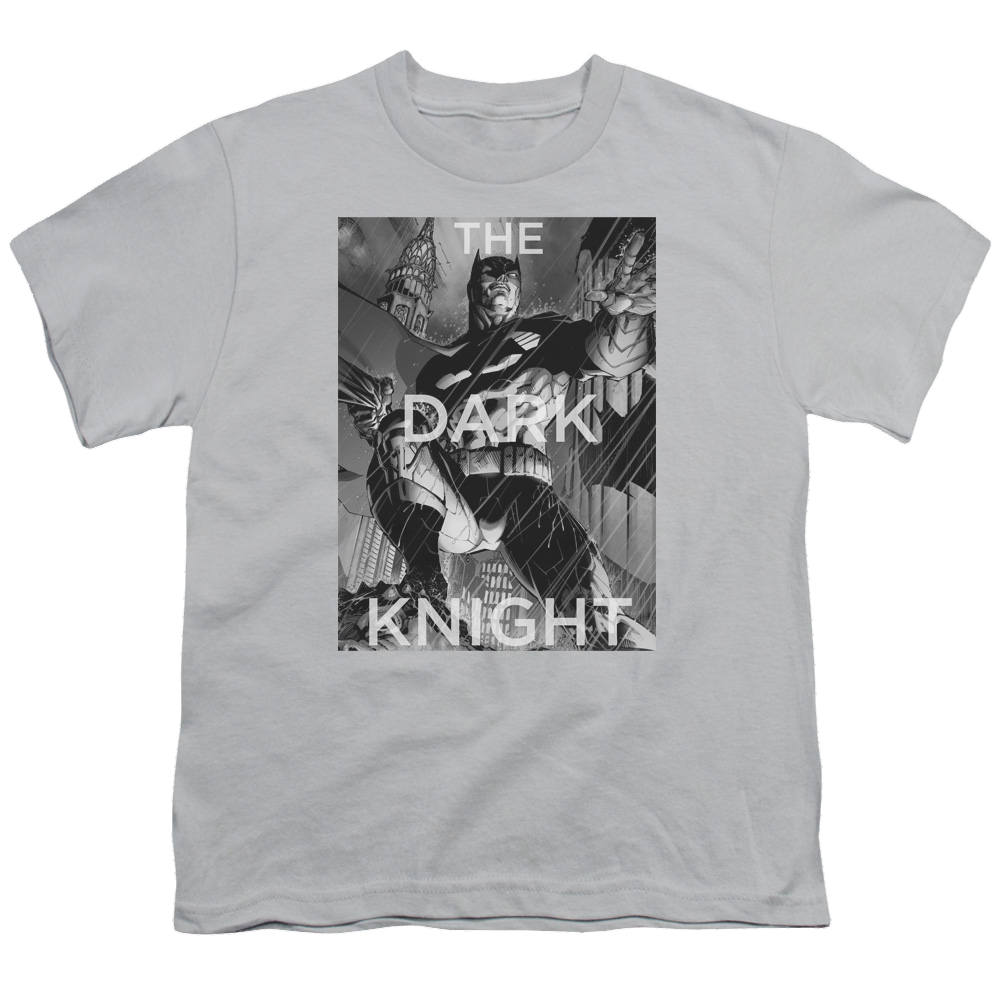 DC Batman Fighting The Storm - Youth T-Shirt Style001