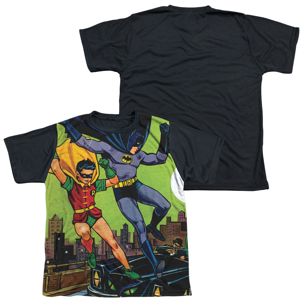 DC Batman Getaway - Youth Black Back T-Shirt