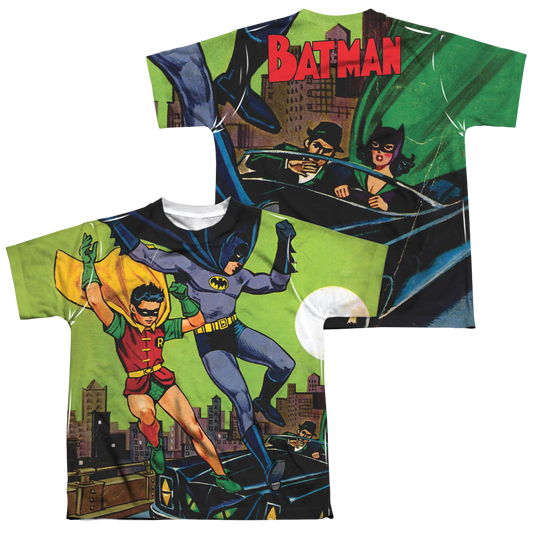 DC Batman Getaway (Front/Back Print) - Youth All-Over Print T-Shirt