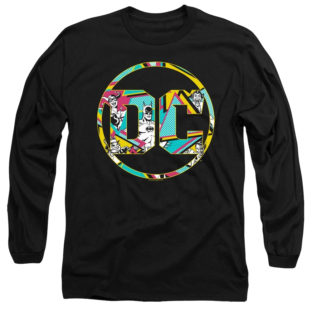 Dc Batman 80S Bat Logo - Men's Long Sleeve T-Shirt