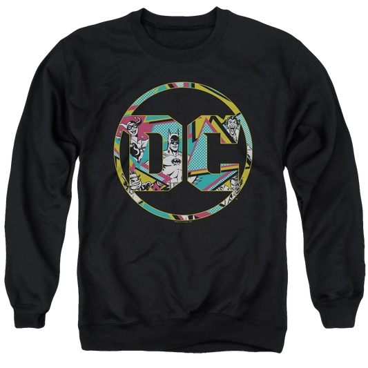 Dc Batman 80S Bat Logo - Men's Crewneck Sweatshirt