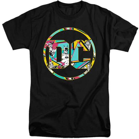 Dc Batman 80S Bat Logo - Men's Tall Fit T-Shirt