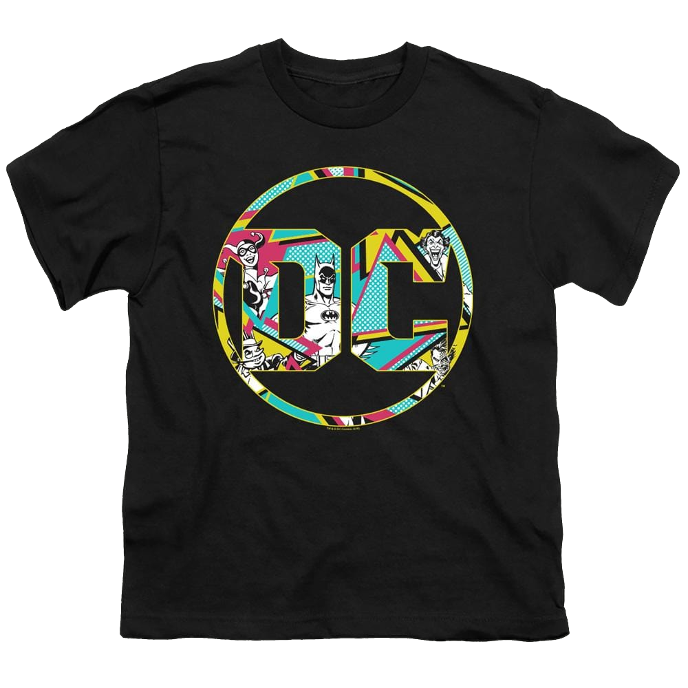 Dc Batman 80S Bat Logo - Youth T-Shirt