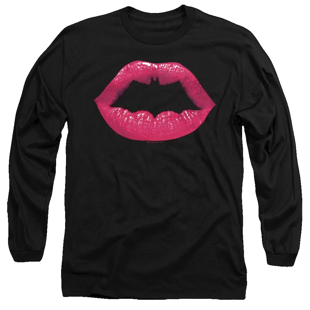 Dc Batman Bat Kiss - Men's Long Sleeve T-Shirt
