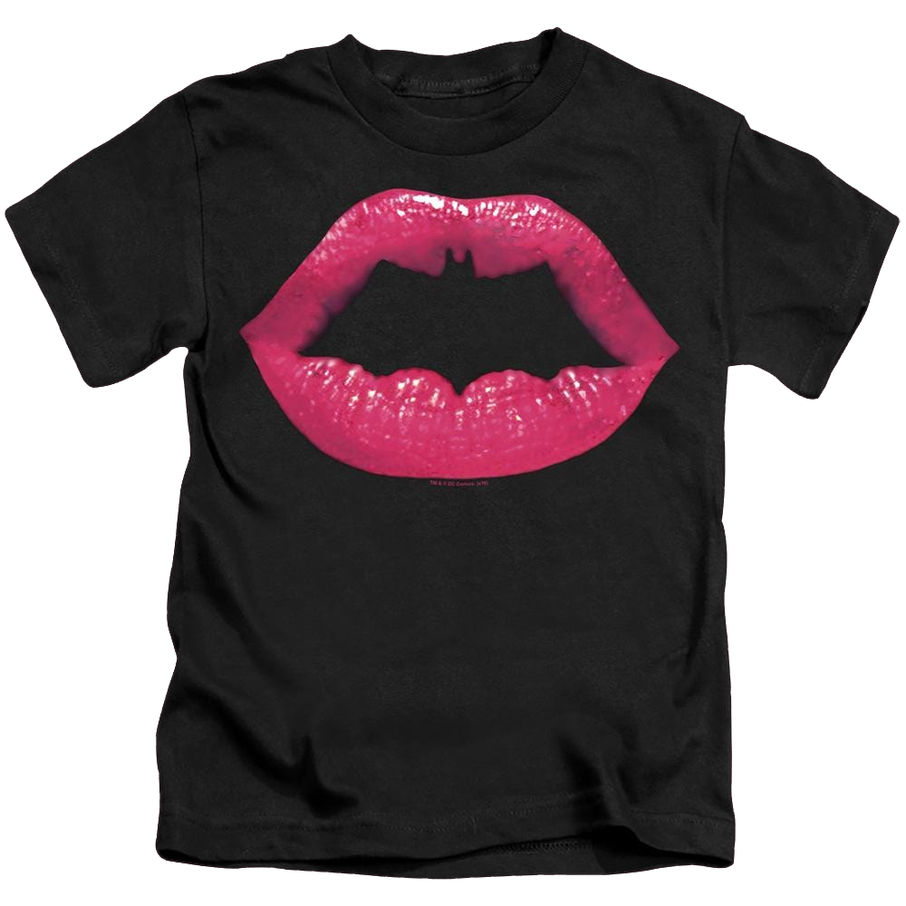 Dc Batman Bat Kiss - Kid's T-Shirt