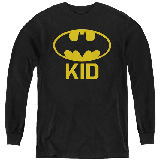 Dc Batman Bat Kid - Youth Long Sleeve T-Shirt