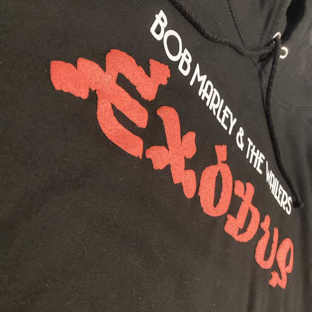 BOB MARLEY Attractive Hoodie, Exodus Wailers European Tour Ã¢â‚¬Ëœ77