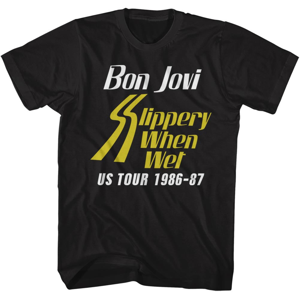 BON JOVI Eye-Catching T-Shirt, US Tour 1986-87