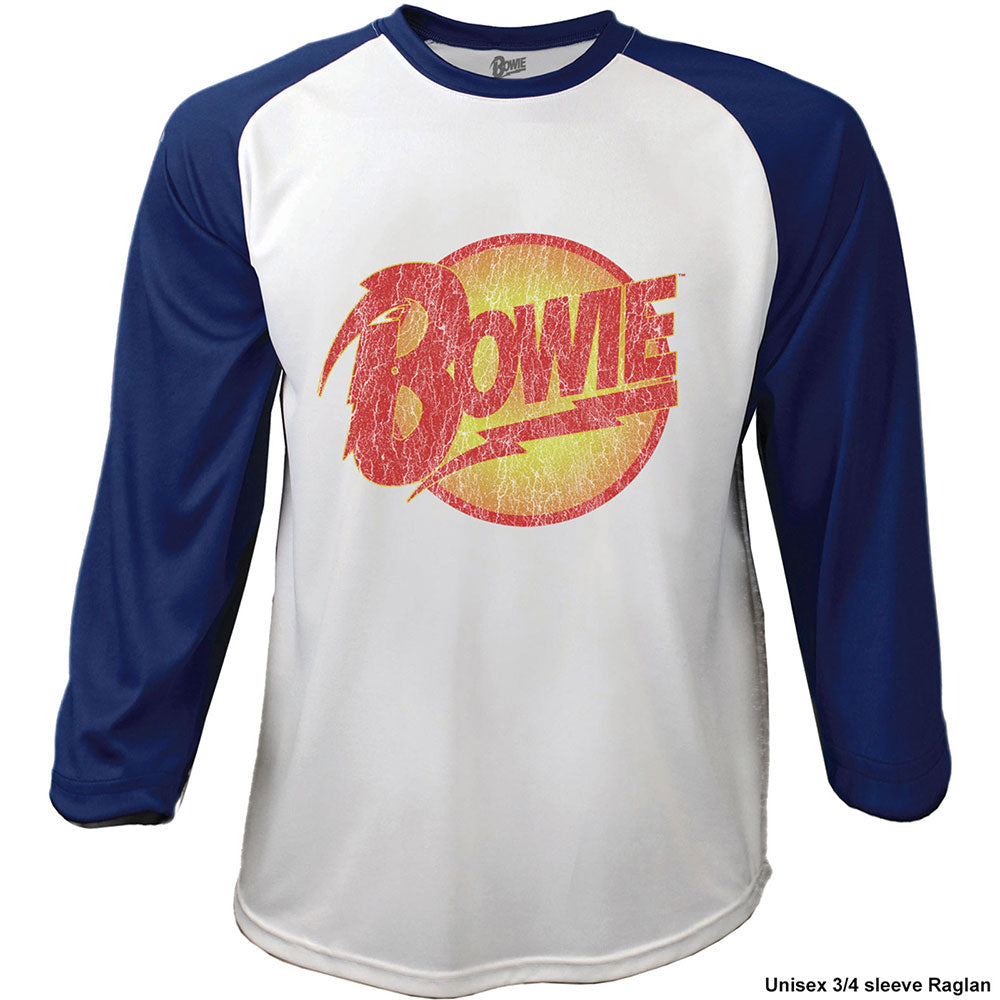 David Bowie Unisex Raglan T-Shirt: Smoking