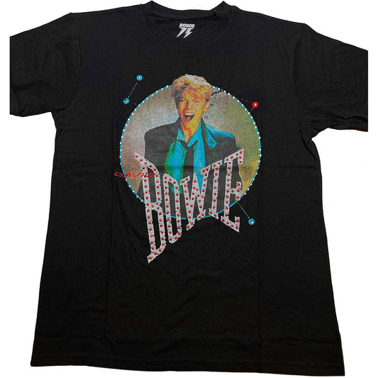 David Bowie | Official Band T-Shirt | Vintage '83 (Diamante)