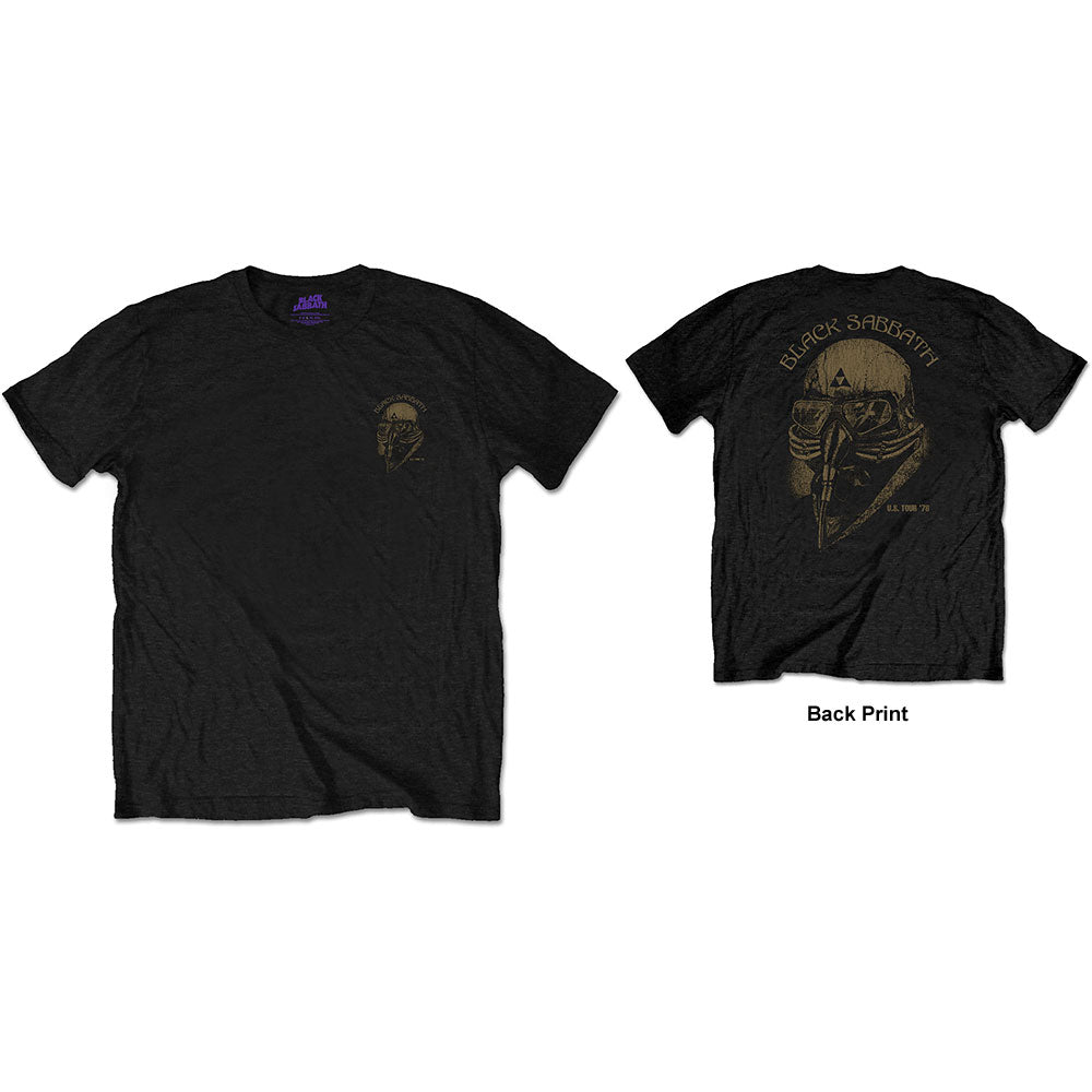 Black Sabbath | Official Band T-Shirt | US Tour 78 (Back Print)