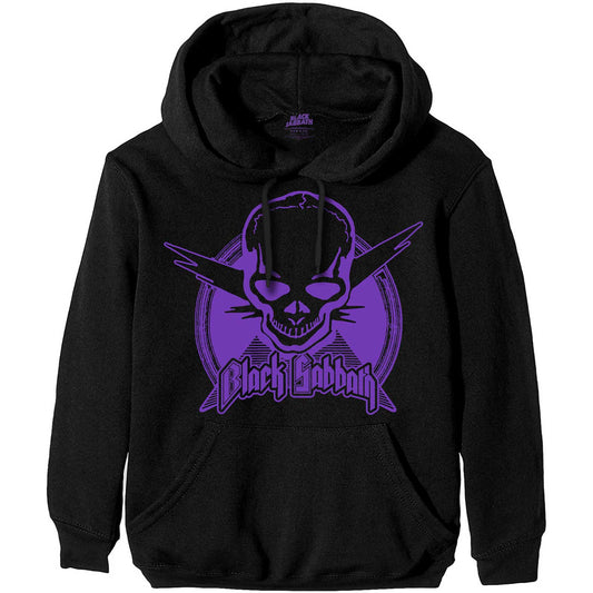 Black Sabbath Unisex Pullover Hoodie: Aviation Skull