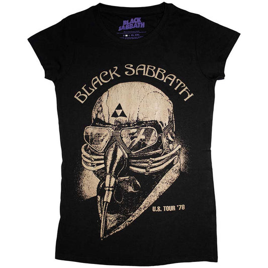 Black Sabbath | Official Ladies Band T-Shirt | US Tour 1978 (Skinny Fit)