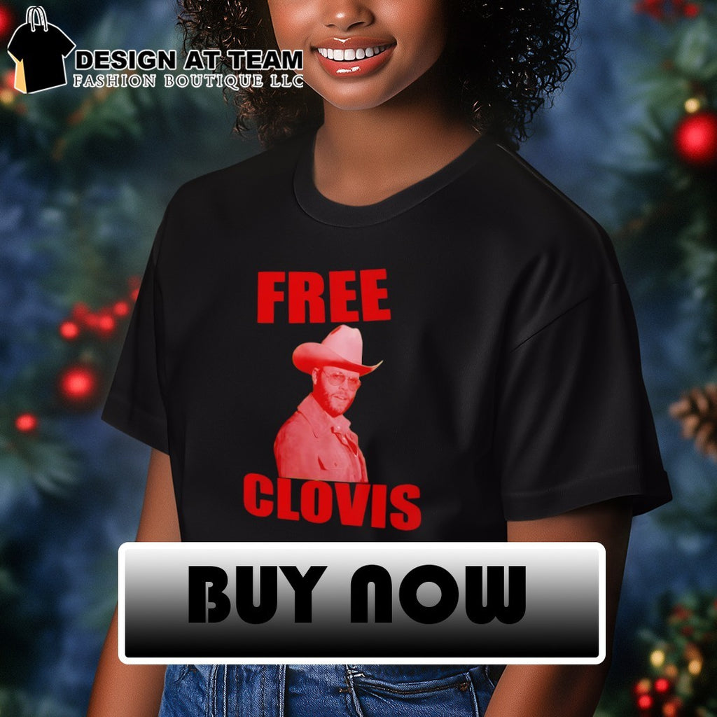 Charley Crockett Free Clovis shirt