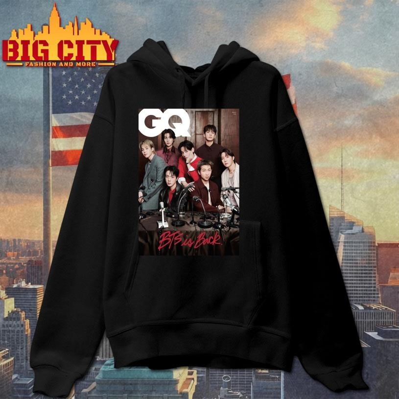 BTS GQ Korean Cover Poster Shirt