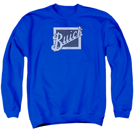 Buick Distressed Emblem - Men's Crewneck Sweatshirt
