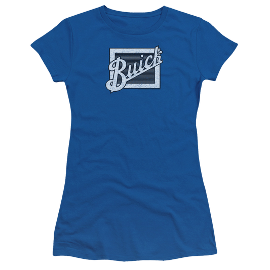 Buick Distressed Emblem - Juniors T-Shirt