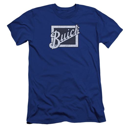 Buick Distressed Emblem - Men's Premium Slim Fit T-Shirt