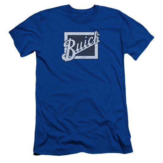 Buick Distressed Emblem - Men's Slim Fit T-Shirt