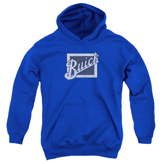 Buick Distressed Emblem - Youth Hoodie (Ages 8-12)