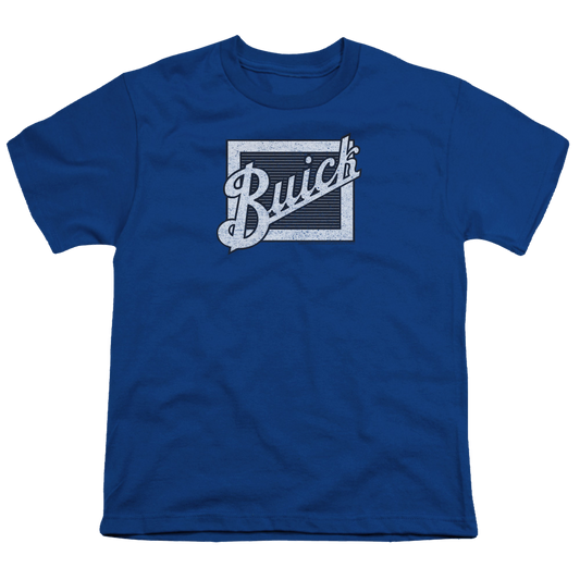 Buick Distressed Emblem - Youth T-Shirt (Ages 8-12)