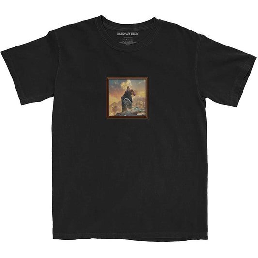 Burna Boy | Official Band T-Shirt | Album Tracks (Back Print)