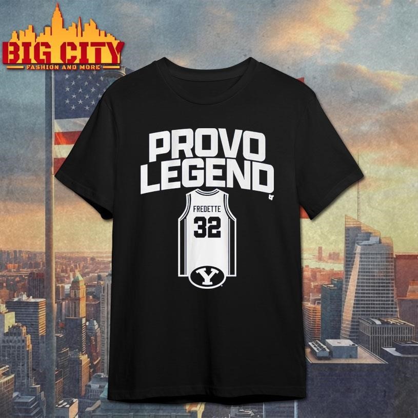 BYU Basketball Jimmer Fredette Provo Legend Shirt