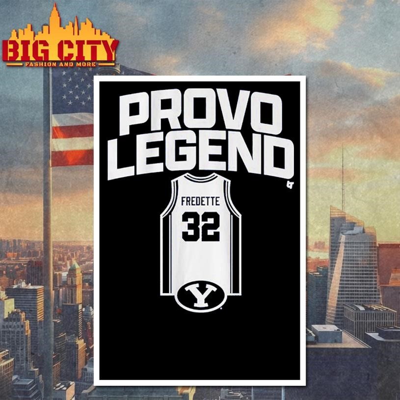 BYU Basketball Jimmer Fredette Provo Legend Shirt