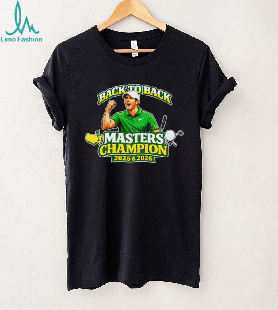 Back To Back Masters Champion 2025 and 2026 Golf Tournament Winner Men T Shirt