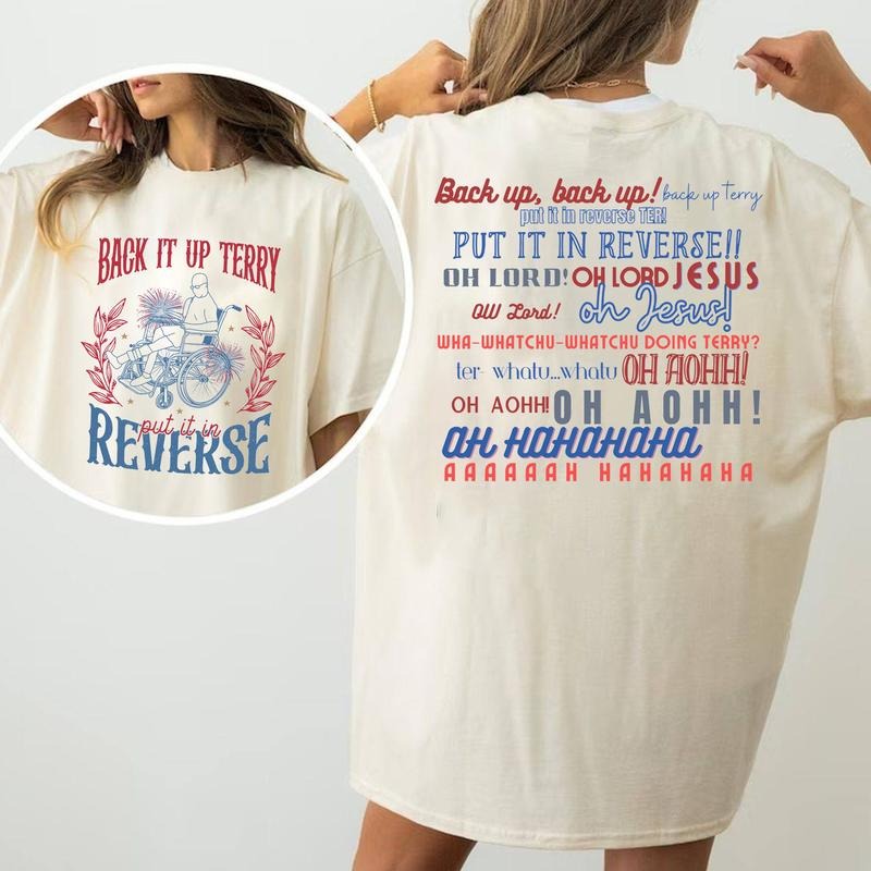 Back it up Terry ( Ver 3) 2 Sides Sweatshirt, Hoodie, T-Shirt Unisex | UrbanDripWear.com
