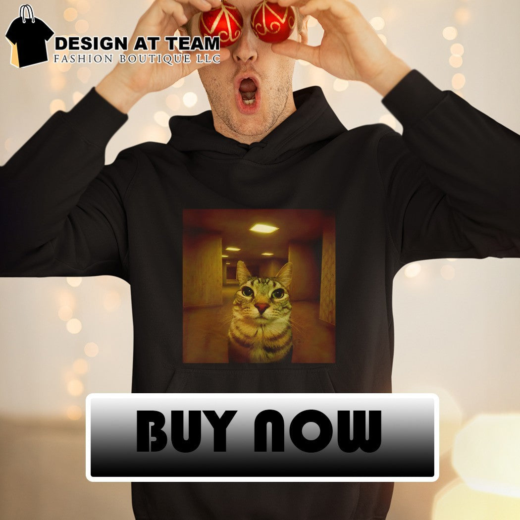 Backrooms weirdcore cat meme shirt