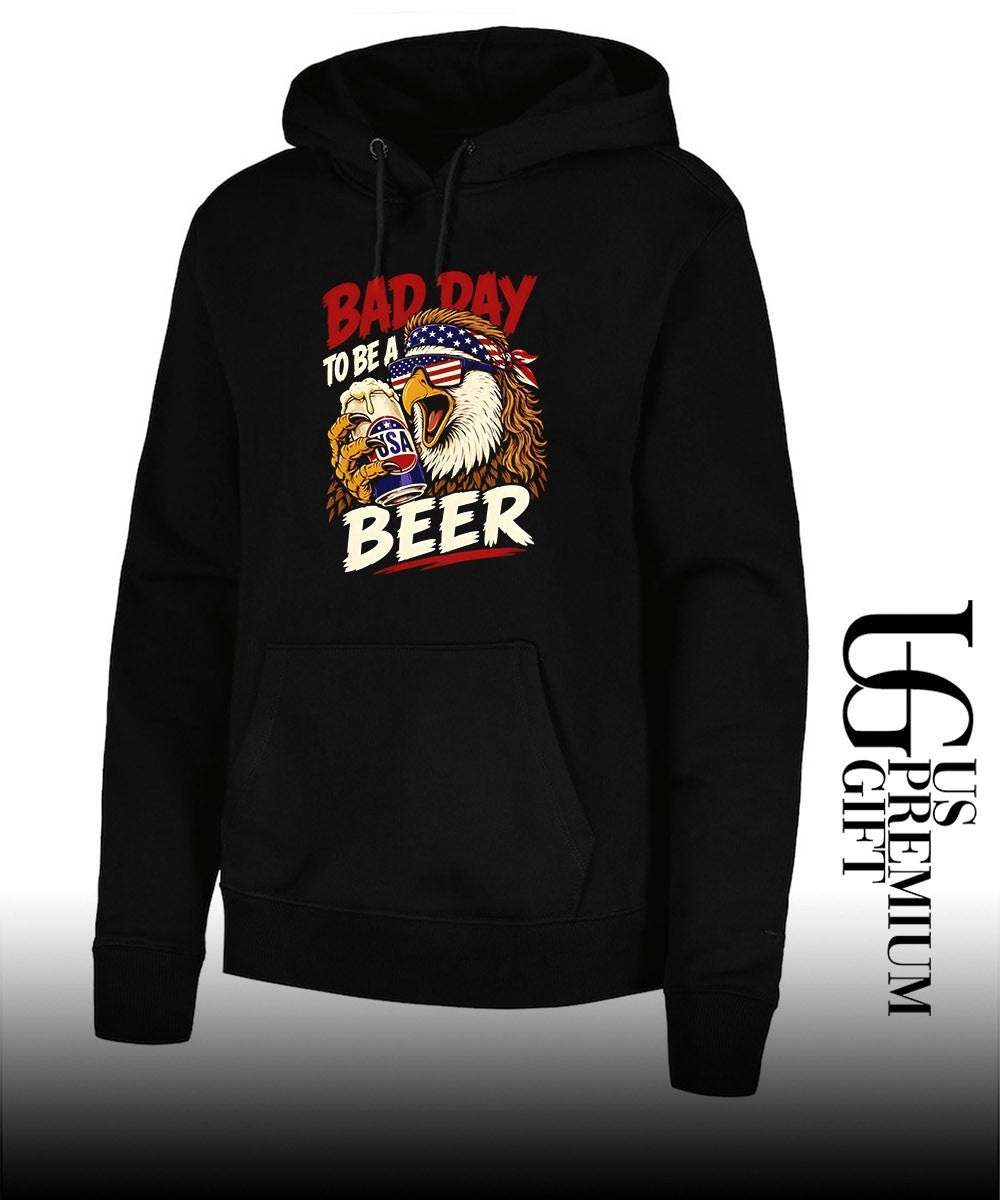 Bad Day To Be A Beer Bald Eagle USA Patriotic 2026 shirt