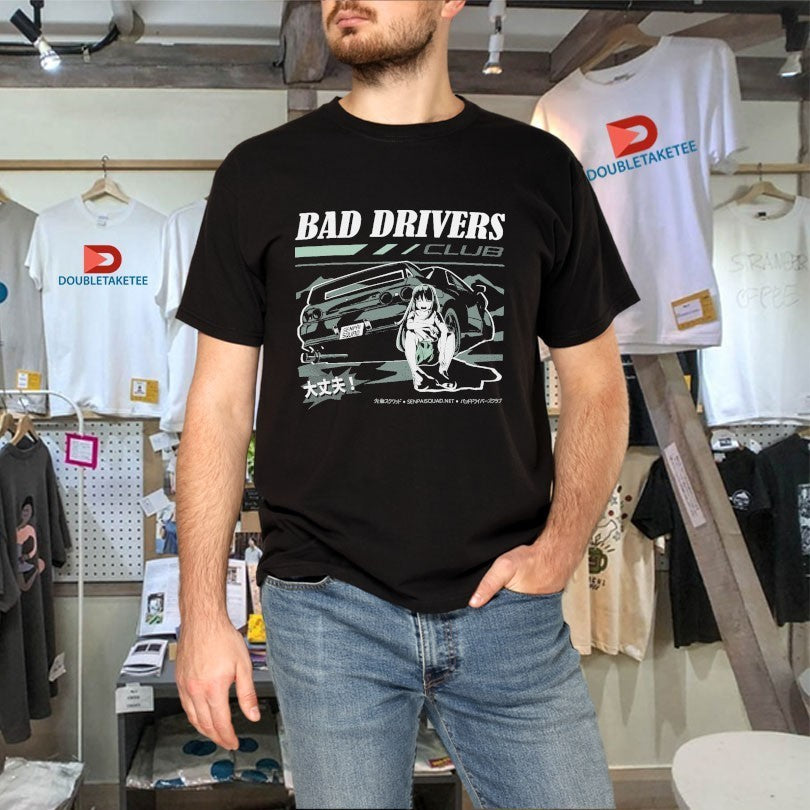 Bad Drivers Club R32 Crying Anime Waifu Shirts