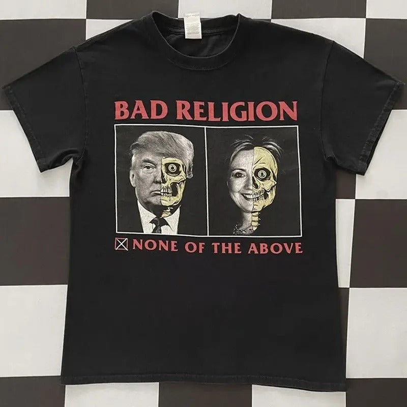 Bad Religion 2016 Vox Populi Tour None Of The Above Shirt Unisex Full Size Hoodie, Sweatshirt | UrbanDripWear.com