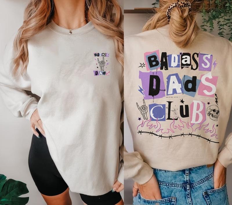 Badass Dads Club Shirt Fatherhood Shirt Skeleton Dad Shirt Fathers Day Shirt Dad Life Shirt Cool Dad Shirt Best Dad...