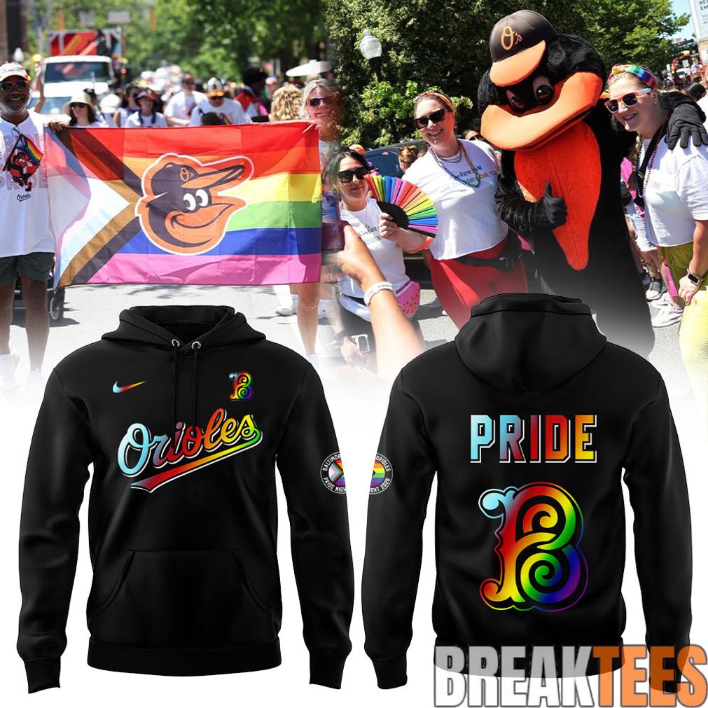Baltimore Orioles Pride Night 2026 Hoodie