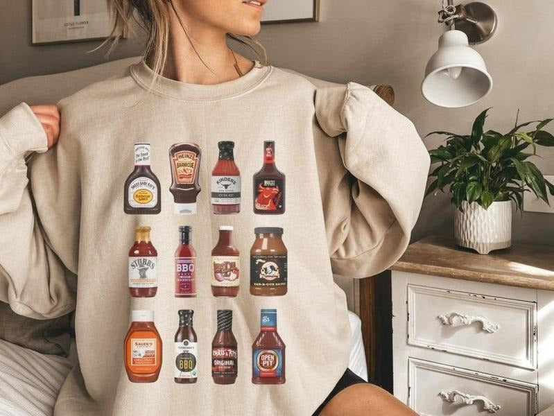 Barbecue Sauce Sweatshirt Gift for Barbecue Sauce Lovers T-Shirts, Hoodie | UrbanDripWear.com