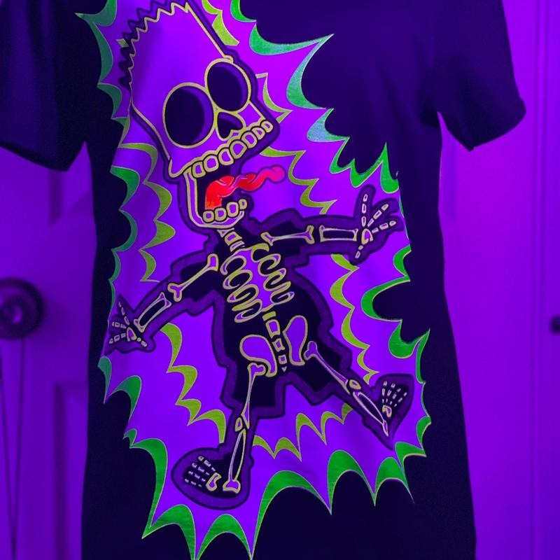 Bart t-shirt Casual Cotton Black Menswear Hoodie, Sweatshirt | UrbanDripWear.com