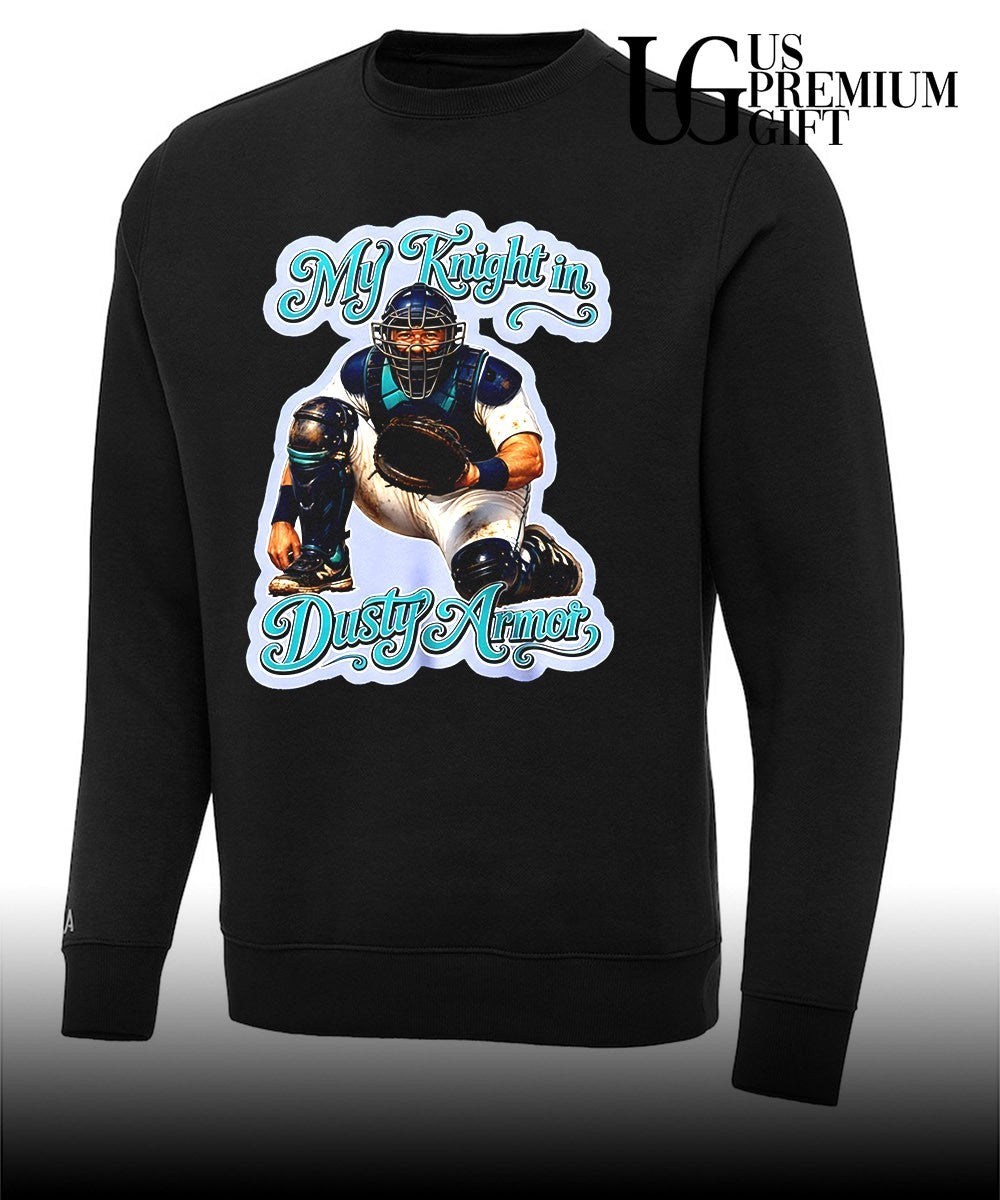 Baseball Catcher My Knight in Dusty Armor shirt