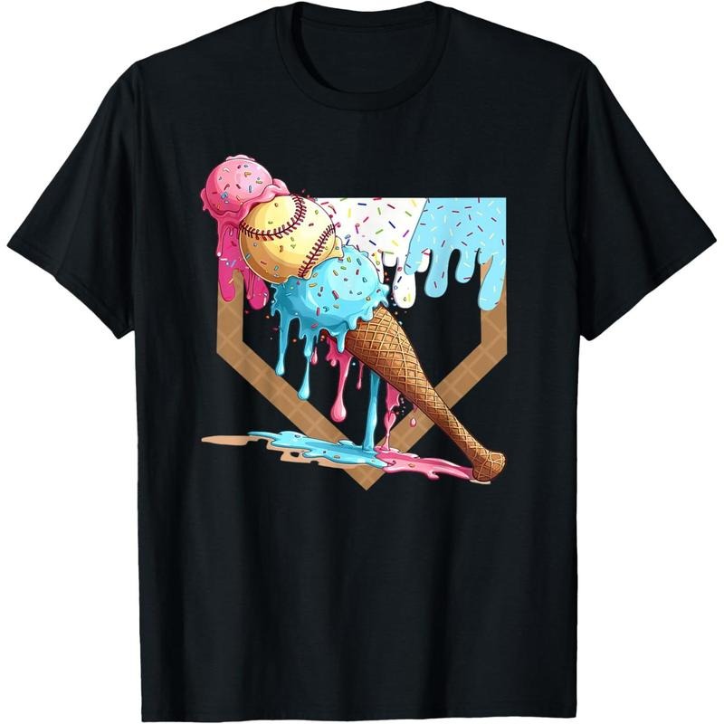 Baseball Drip For men Ice Cream Drip men Baseball T-Shirtstyle{n002}2 T-Shirts, Hoodie, Sweatshirt | UrbanDripWear.com